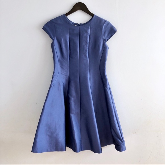 NWT Armani Collezioni PE 2017 Blue silk dress 4 - Picture 5 of 8